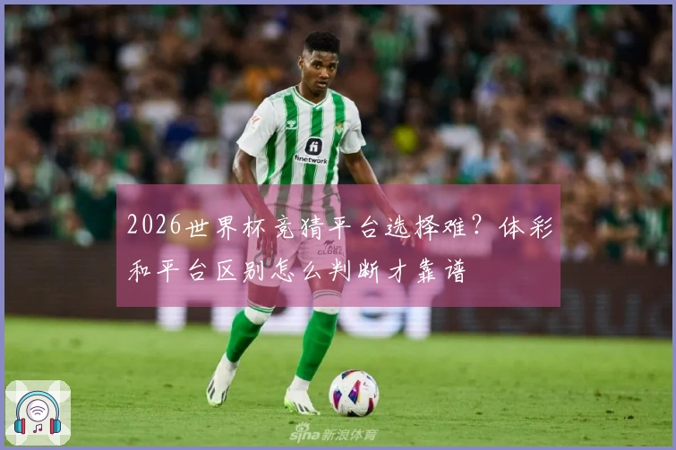 2026世界杯竞猜平台选择难？体彩和平台区别怎么判断才靠谱